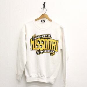 Vintage University of Missouri Tigers Sweatshirt Large